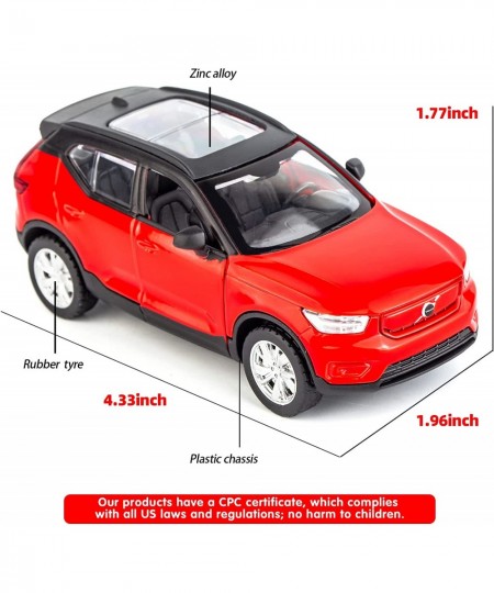 1/39 Scale XC40 diecasting Car Model Alloy Toy Car for Kids Pull Back Vehicles for Toddlers Kids Boys Girls Gift Red $19.94 -...