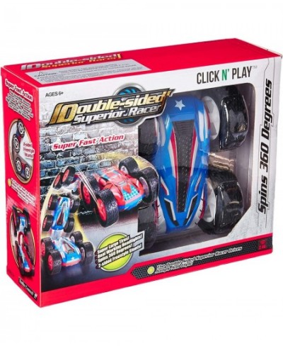 Remote Control Car | Rechargeable RC Stunt Car | Double-Sided Flip Off Road Radio Controlled Car with LED Lights | High Speed...