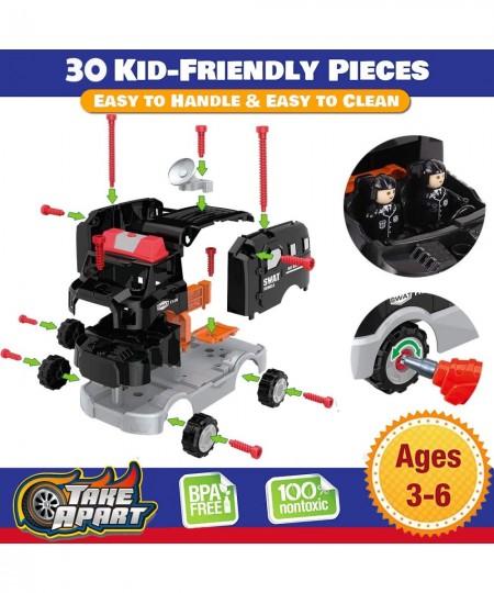 STEM Learning Take Apart Toy Building Set | Build Your Own Car Educational Playset with Tools and Power Drill | DIY Assembly ...