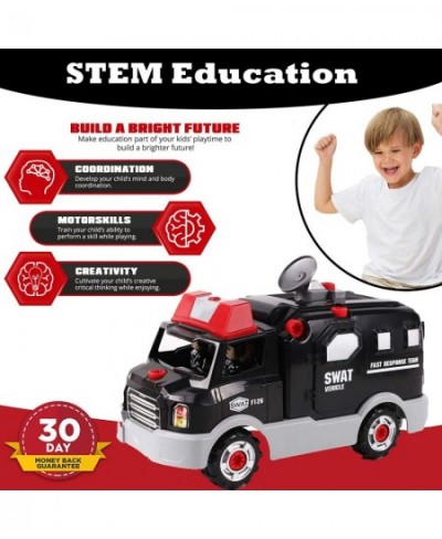 STEM Learning Take Apart Toy Building Set | Build Your Own Car Educational Playset with Tools and Power Drill | DIY Assembly ...