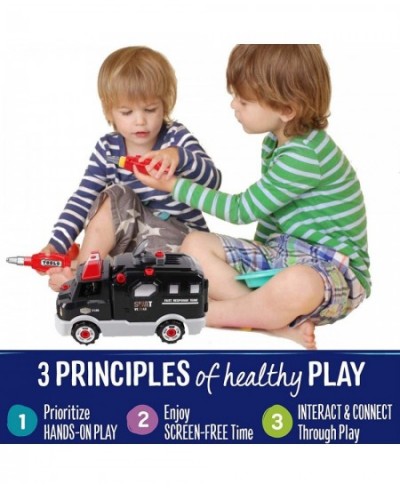 STEM Learning Take Apart Toy Building Set | Build Your Own Car Educational Playset with Tools and Power Drill | DIY Assembly ...