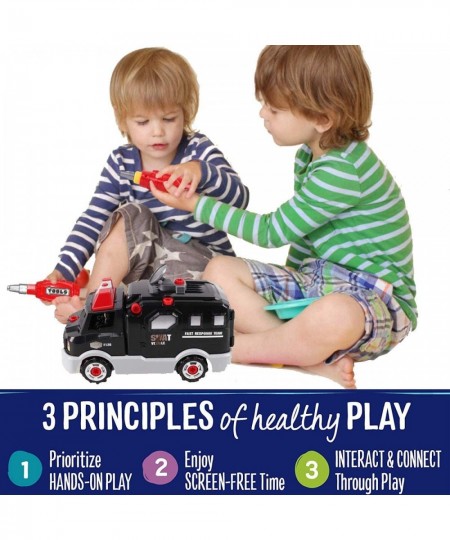 STEM Learning Take Apart Toy Building Set | Build Your Own Car Educational Playset with Tools and Power Drill | DIY Assembly ...