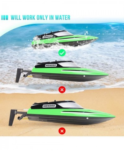 RC Boat - 18 MPH Fast Remote Control Boat with LED Light for Pools and Lakes - Self Righting Racing Boats for Adults and Kids...