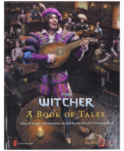 The Witcher Tabletop Roleplaying Game – A Book of Tales Game Supplement – Games for Adults and Teens – Tabletop RPG DND – Com...