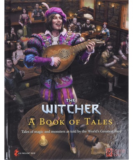 The Witcher Tabletop Roleplaying Game – A Book of Tales Game Supplement – Games for Adults and Teens – Tabletop RPG DND – Com...