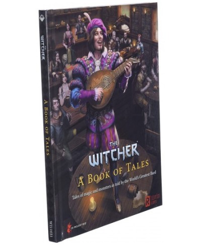 The Witcher Tabletop Roleplaying Game – A Book of Tales Game Supplement – Games for Adults and Teens – Tabletop RPG DND – Com...