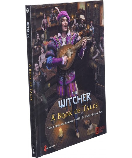 The Witcher Tabletop Roleplaying Game – A Book of Tales Game Supplement – Games for Adults and Teens – Tabletop RPG DND – Com...