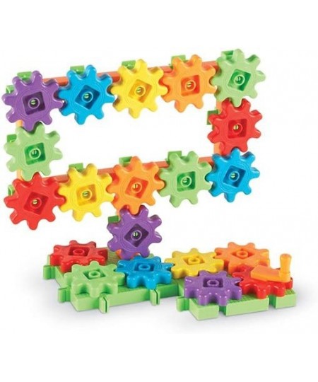 Gears! Gears! Gears! Starter Building Set Puzzle Early STEM Toys Gears Toys for Kids 60 Pieces Ages 3+ $47.72 - Toy Interlock...