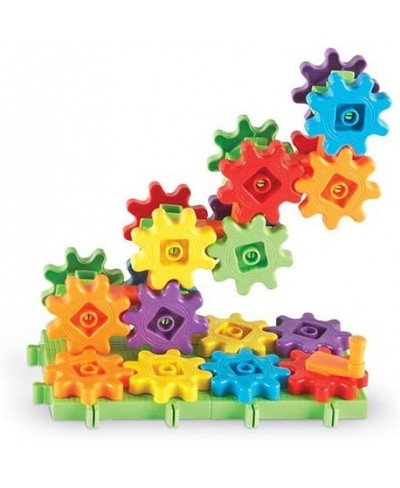 Gears! Gears! Gears! Starter Building Set Puzzle Early STEM Toys Gears Toys for Kids 60 Pieces Ages 3+ $47.72 - Toy Interlock...