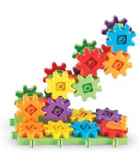 Gears! Gears! Gears! Starter Building Set Puzzle Early STEM Toys Gears Toys for Kids 60 Pieces Ages 3+ $47.72 - Toy Interlock...