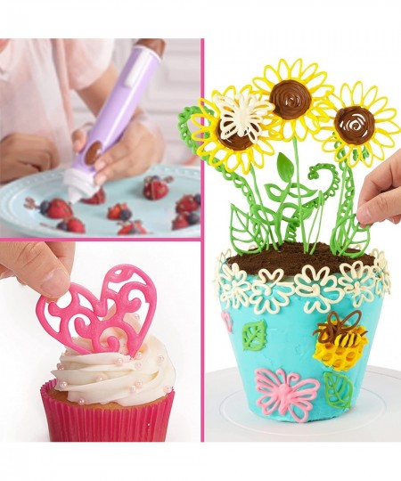 Real Cooking and 4 Bars of Candy Chocolate Kids Crafting Baking Kits Draw in Chocolate and DIY Your Own Baking Creations! $43...