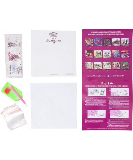 Craft Buddy Crystal Art- Craft Kit (CCK-A50) $19.96 - Craft Kits