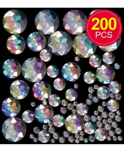 EF322 Iridescent Acrylic Jewels Value Pack — Creative Art Supplies for Kids' Crafts to Decorate Cards Collage and Projects (P...