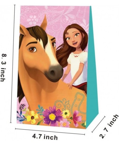 12Pcs Horse Theme Party Favor Bags Horse Theme Goody Bags Horse Cartoon Birthday Party Supplies for Girls 4.7x2.7x8.3 inch $2...