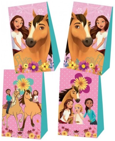 12Pcs Horse Theme Party Favor Bags Horse Theme Goody Bags Horse Cartoon Birthday Party Supplies for Girls 4.7x2.7x8.3 inch $2...