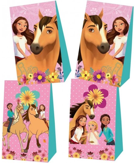 12Pcs Horse Theme Party Favor Bags Horse Theme Goody Bags Horse Cartoon Birthday Party Supplies for Girls 4.7x2.7x8.3 inch $2...