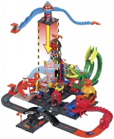 City Wreck & Ride Gorilla Attack with 1 Car Connects to Other Sets Gas Station-Themed Set Gift for Kids 4 to 8 Years Old $56....