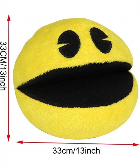 Pacman Plush 13" Lifelike Yellow Pacman Stuffed Animal Toy Cute Pacman Plushs Toy Soft Anime Pacman You Gonna Never Stop Plus...