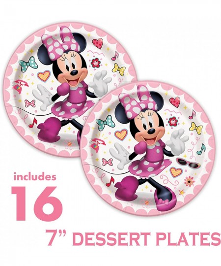 Minnie Mouse Birthday Party Supplies | Minnie Mouse Party Decorations | Minnie Birthday Party Easy Setup and Takedown with Ba...