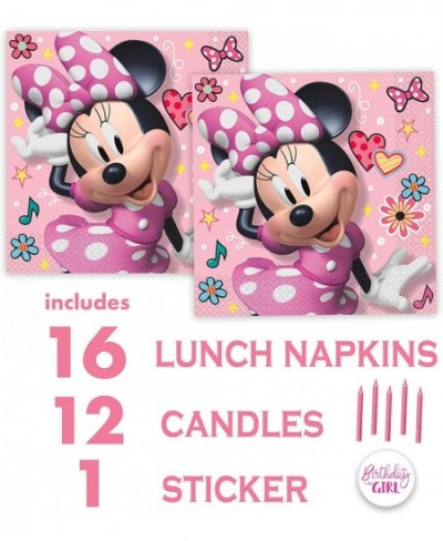 Minnie Mouse Birthday Party Supplies | Minnie Mouse Party Decorations | Minnie Birthday Party Easy Setup and Takedown with Ba...