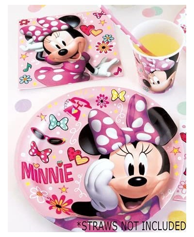 Minnie Mouse Birthday Party Supplies | Minnie Mouse Party Decorations | Minnie Birthday Party Easy Setup and Takedown with Ba...