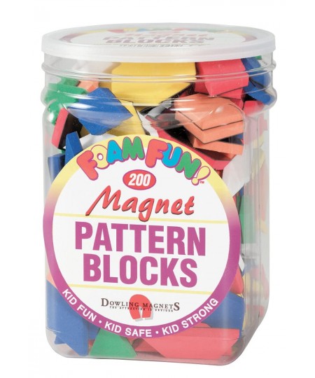 Pattern Block Set 8 x 10 Inches - 082156 $78.96 - Magnet Toys