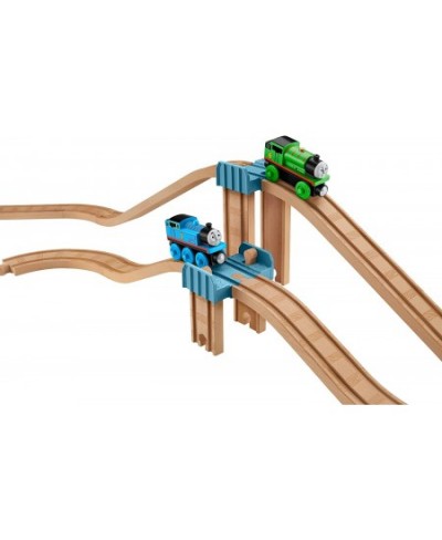 Wooden Railway Build-it-higher Track Riser $43.97 - Toy Train Set Tracks