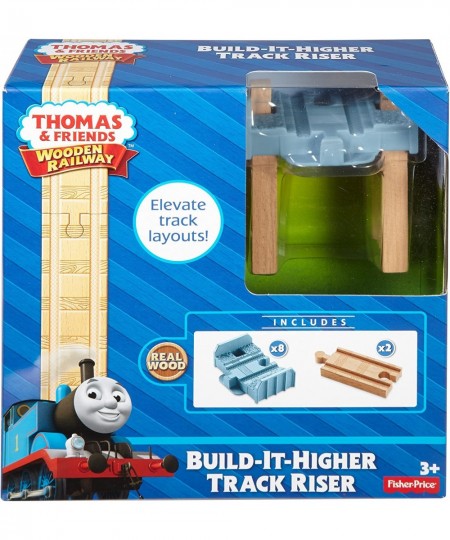 Wooden Railway Build-it-higher Track Riser $43.97 - Toy Train Set Tracks