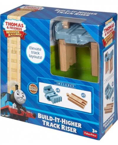 Wooden Railway Build-it-higher Track Riser $43.97 - Toy Train Set Tracks