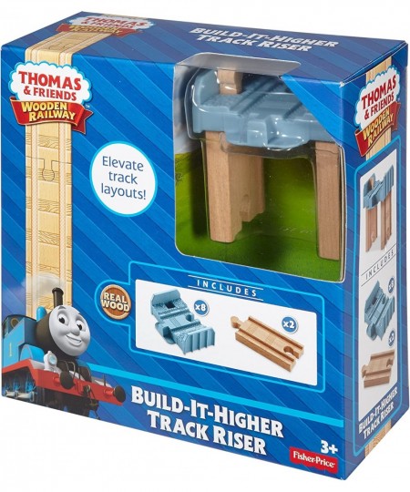 Wooden Railway Build-it-higher Track Riser $43.97 - Toy Train Set Tracks