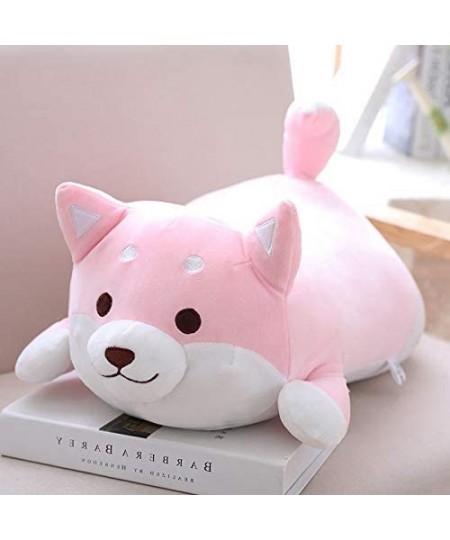 Shiba Inu Dog Plush Pillow Cute Soft Corgi Stuffed Animals Doll Toys Gifts for Valentine Christmas Birthday Bed Sofa Chair (P...