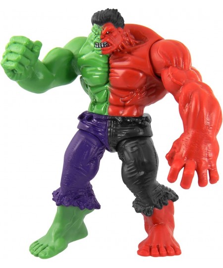 Incredible Hulk Action Figure Garage Kit Marvel Avengers Action Figure PVC Figure Model Colorful Version $46.02 - Action Figures