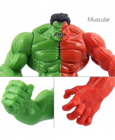 Incredible Hulk Action Figure Garage Kit Marvel Avengers Action Figure PVC Figure Model Colorful Version $46.02 - Action Figures