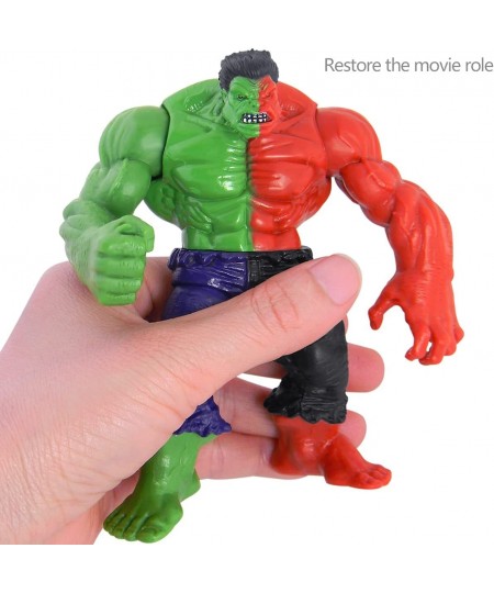 Incredible Hulk Action Figure Garage Kit Marvel Avengers Action Figure PVC Figure Model Colorful Version $46.02 - Action Figures