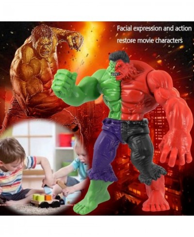 Incredible Hulk Action Figure Garage Kit Marvel Avengers Action Figure PVC Figure Model Colorful Version $46.02 - Action Figures