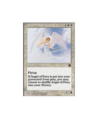 Angel of Fury - Portal Second Age $15.15 - Card Games