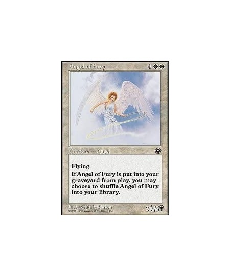 Angel of Fury - Portal Second Age $15.15 - Card Games