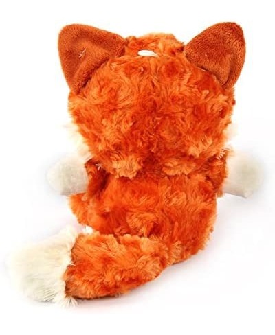 WELDREAM Red Fox Plush Toy with Furry Tail Huggable Stuffed Animals Lovely Big Eyes and Charming Smile Gift for Boys/Girls-7 ...