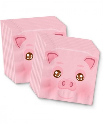 Pig Birthday Party Supplies Set Plates Napkins Cups Tableware Kit for 16 $37.32 - Kids' Party Tableware