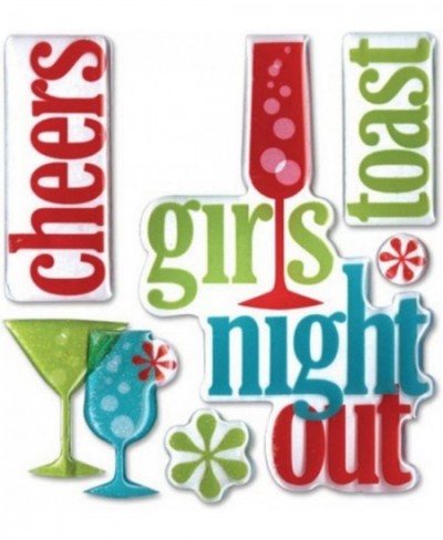 Boutique Themed Ornate Stickers Girls Night Out Word $16.41 - Kids' Stickers