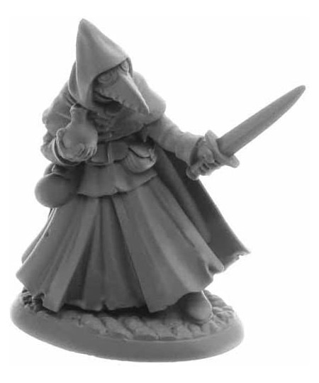 Miniatures Dungeon Dwellers Brother Lazarus Plague Doctor 07024 Metal $17.13 - Miniature Novelty Toys