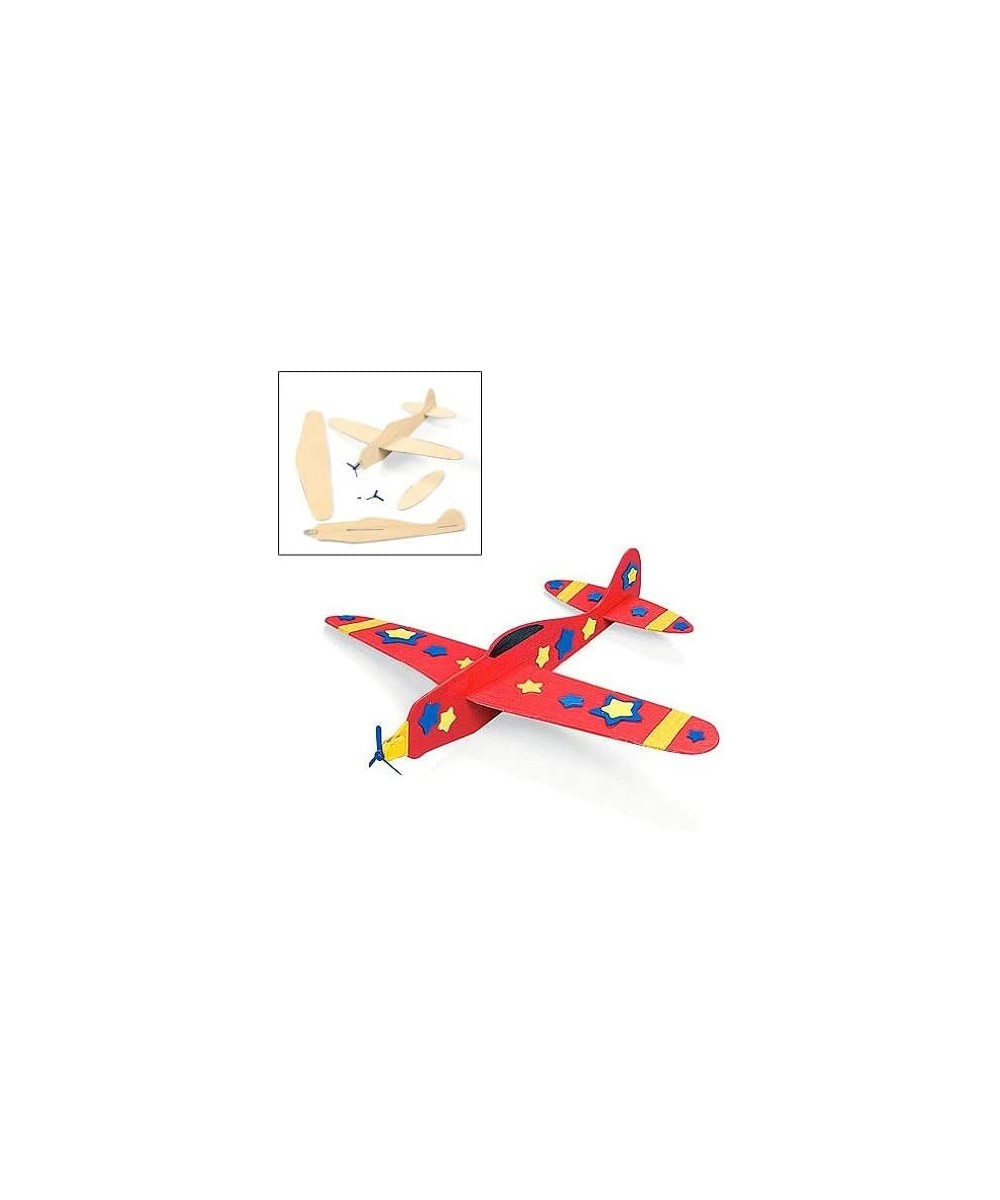 DIY Unfinished Wood Airplane Kits - Set of 12 - Crafts for Kids $48.18 - Craft Kits