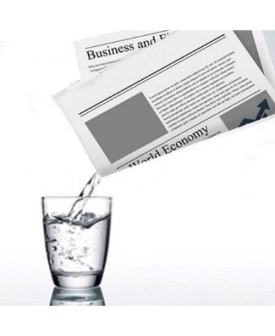 Magician's Appearing and Disappearing Liquid from Newspaper Gimmick Prop Magic Trick $18.46 - Magic Kits & Accessories