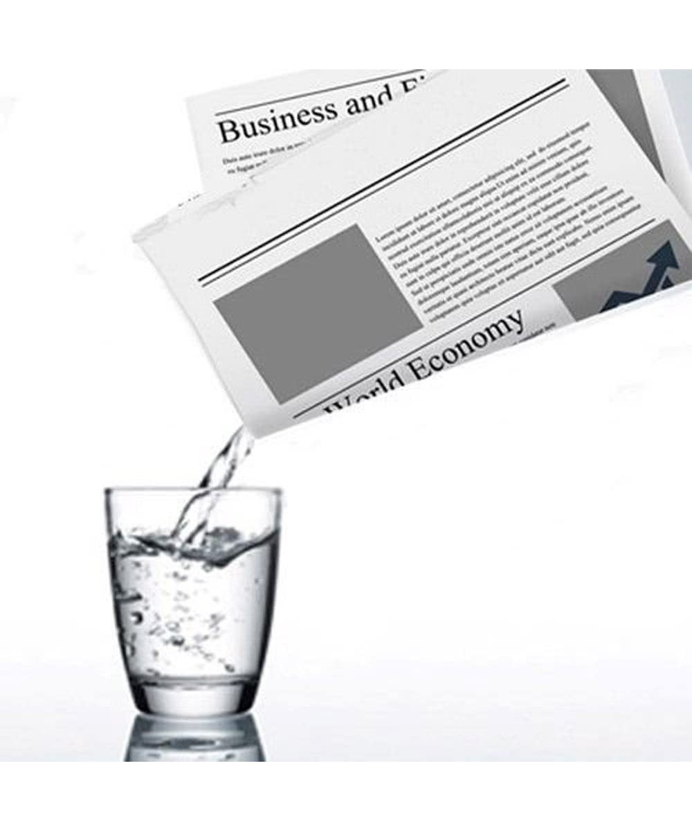 Magician's Appearing and Disappearing Liquid from Newspaper Gimmick Prop Magic Trick $18.46 - Magic Kits & Accessories