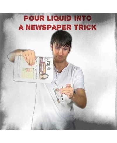 Magician's Appearing and Disappearing Liquid from Newspaper Gimmick Prop Magic Trick $18.46 - Magic Kits & Accessories