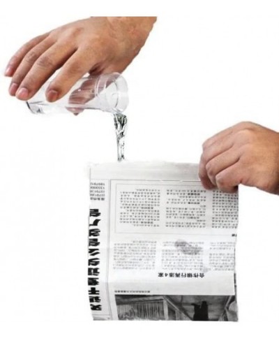 Magician's Appearing and Disappearing Liquid from Newspaper Gimmick Prop Magic Trick $18.46 - Magic Kits & Accessories