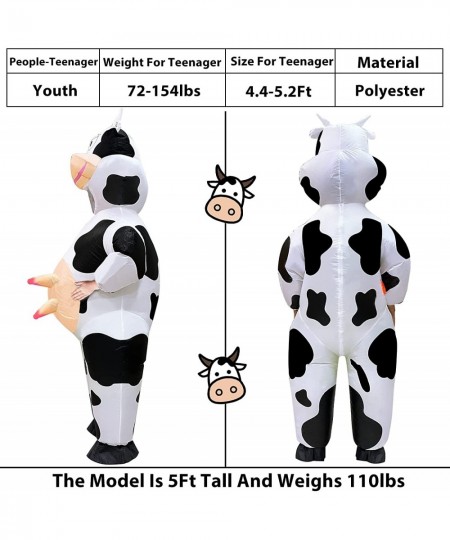 Child Inflatable Halloween Costume Cow for Kids Boys Girls Full Body Blow up Halloween Costumes Cosplay Party $90.84 - Kids' ...