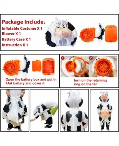 Child Inflatable Halloween Costume Cow for Kids Boys Girls Full Body Blow up Halloween Costumes Cosplay Party $90.84 - Kids' ...