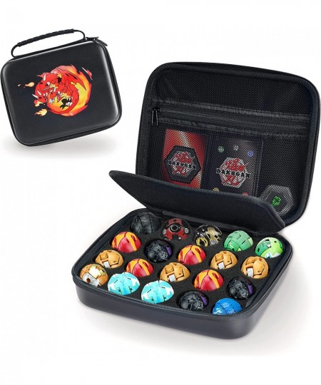 Toy Storage Case Compatible with Bakugan Figures BakuCores Armored Alliance Geogan Rising Battle Action Figure with Accessori...