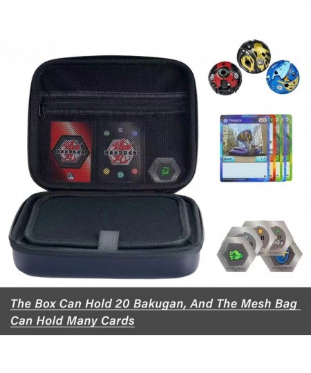 Toy Storage Case Compatible with Bakugan Figures BakuCores Armored Alliance Geogan Rising Battle Action Figure with Accessori...